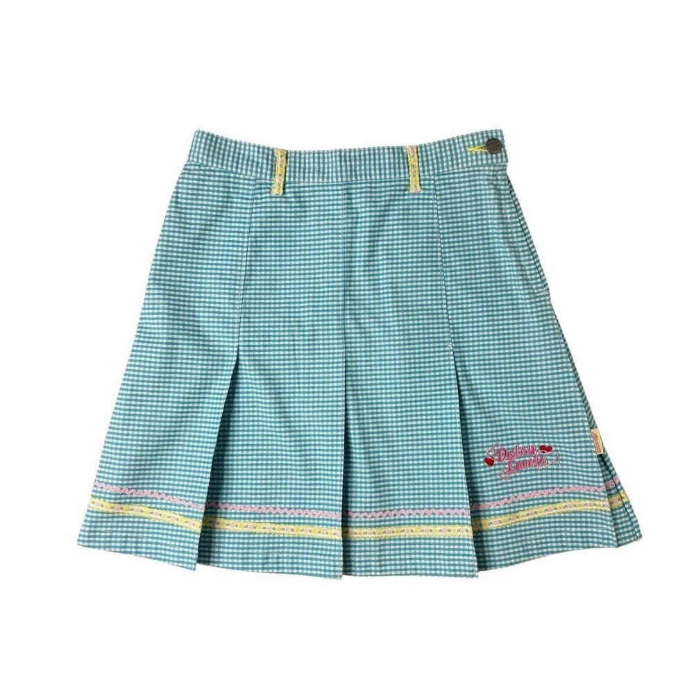 Daisy Lovers j-fashion gingham pleated mini skirt